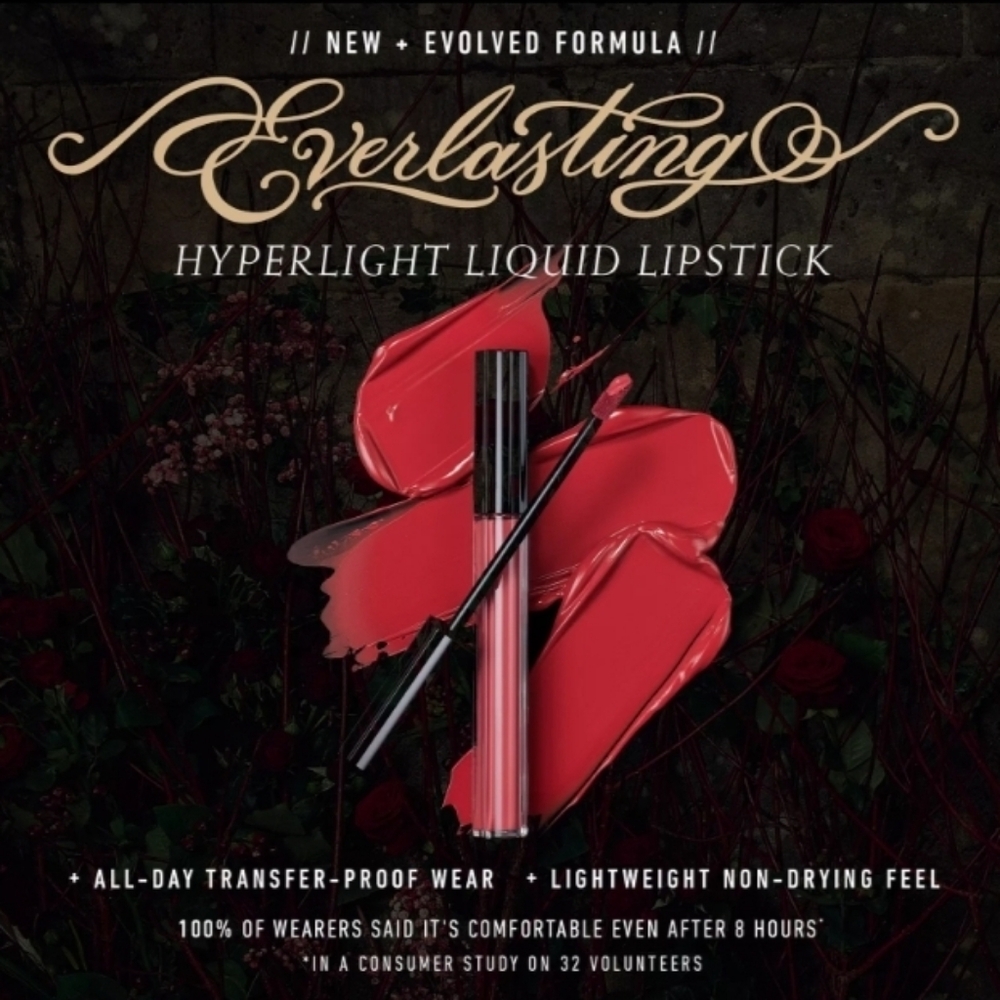 KVD Everlasting Hyperlight Liquid Lipstick NIB